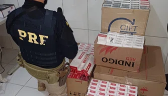 Apreensão de carga de cigarros
