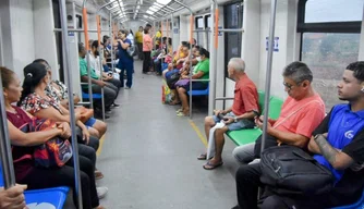 Mais de 250 mil passageiros já utilizaram o metrô após tarifa zero