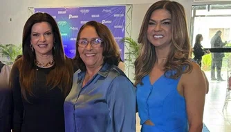 Iracema Portella em encontro de Mulheres Progressistas