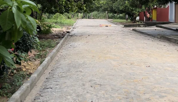 Pavimentação é concluída em assentamento na zona Sul de Teresina