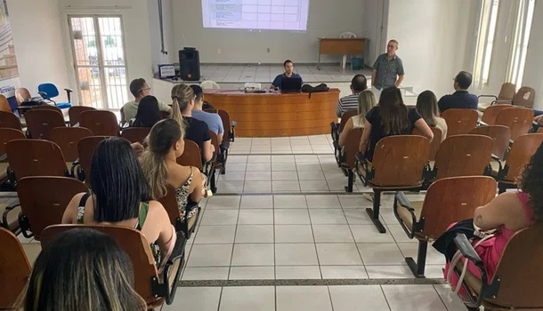 Capacitação sobre sistema Gestor Saúde