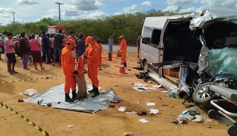 Acidente deixa seis vítimas fatais em São Braz do Piauí