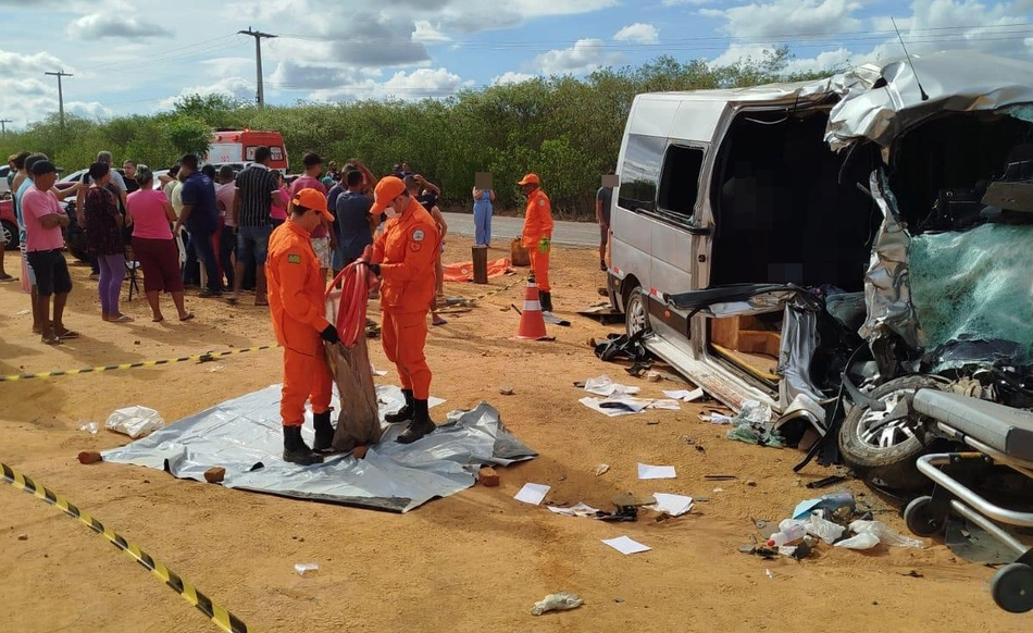 Acidente deixa seis vítimas fatais em São Braz do Piauí
