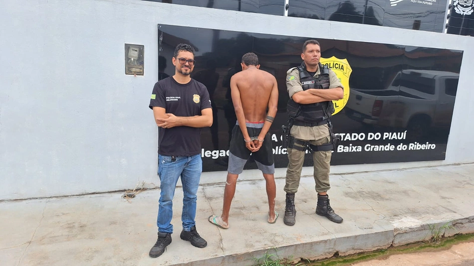Homem é preso suspeito de estupro de vulnerável em Baixa Grande do Ribeiro