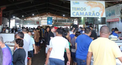 Mercado do Peixe de Teresina tem movimentação intensa