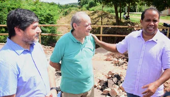 Visita do prefeito Sílvio Mendes