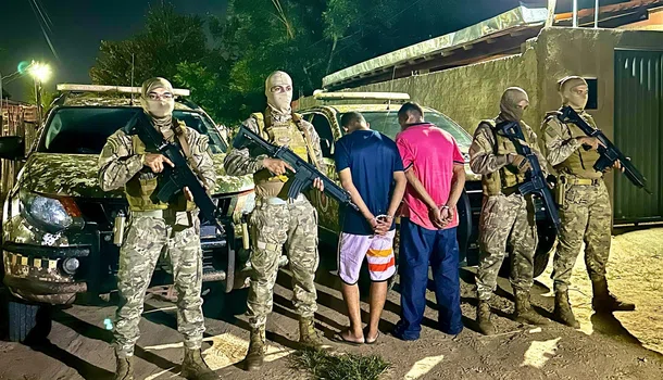 Operação do BEPI prende dupla com armas e drogas em Teresina