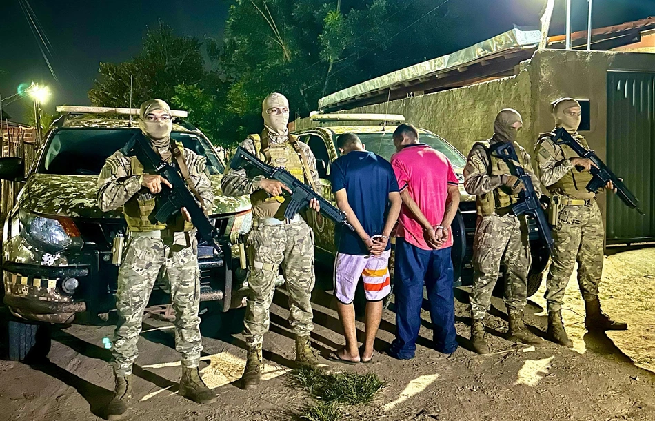 Operação do BEPI prende dupla com armas e drogas em Teresina