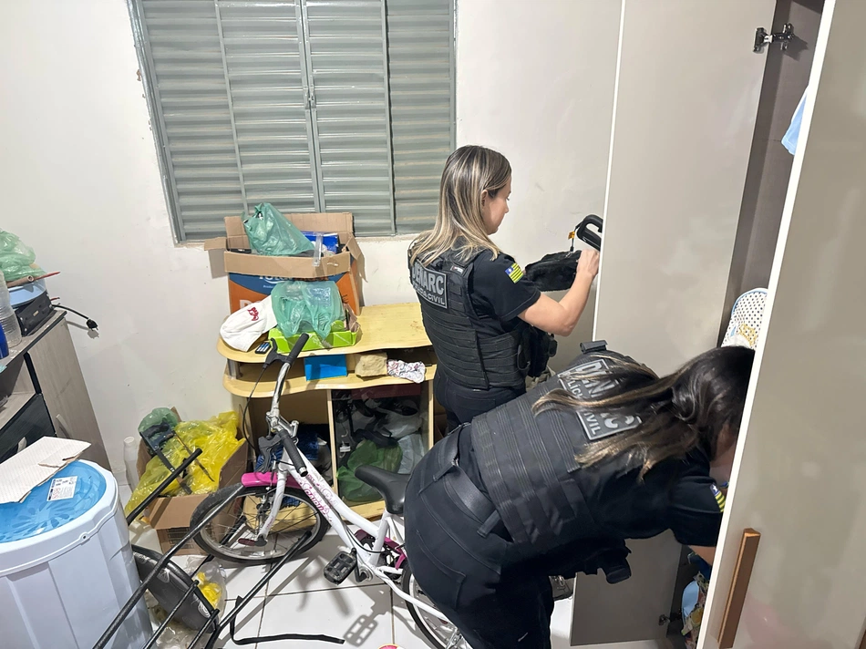 Operação do Denarc em conjunto com a Polícia MIlitar