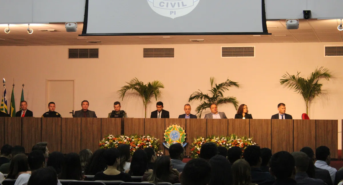 Solenidade em homenagem ao Dia do Policial Civil