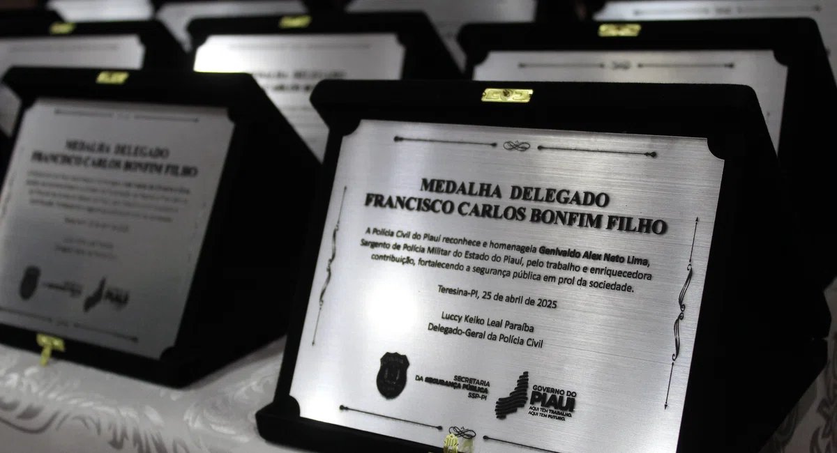 Solenidade em homenagem ao Dia do Policial Civil