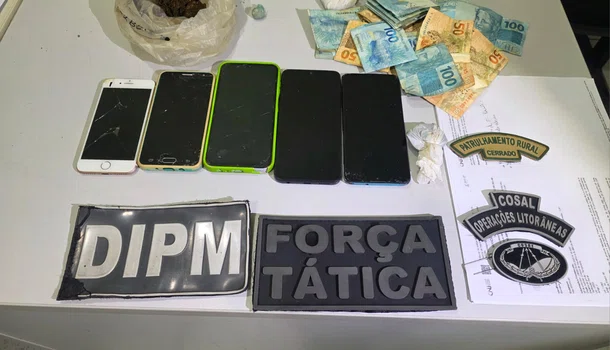 Apreensão de drogas
