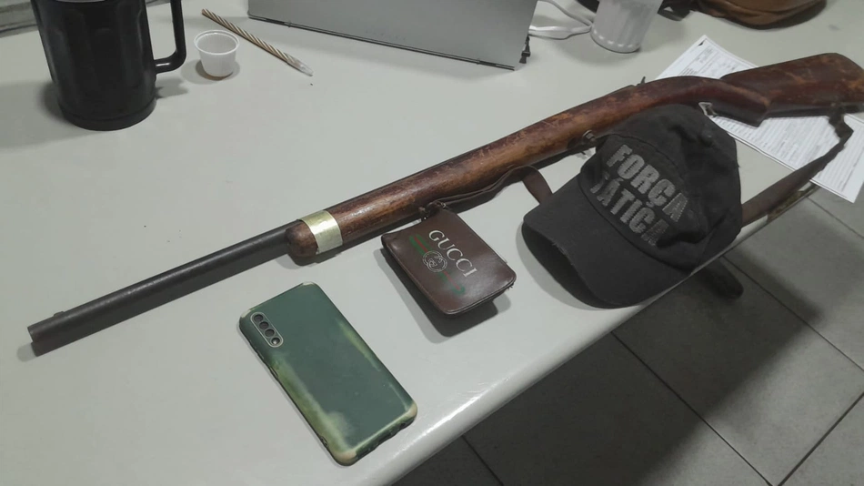 Arma apreendida