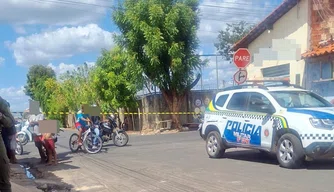 Homicídio registrado em residência no bairro Dirceu I