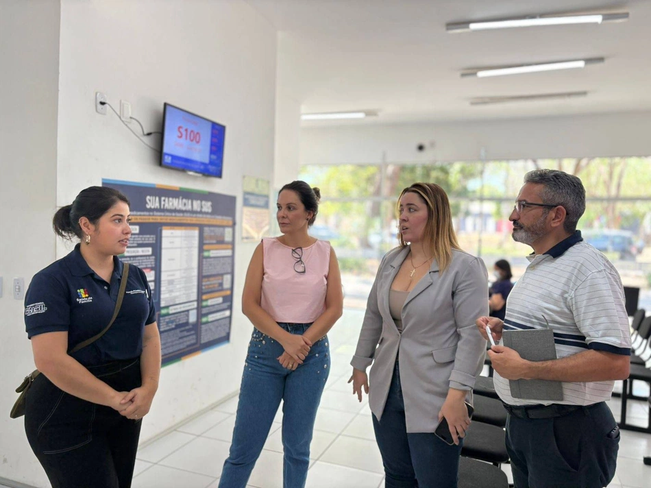 Visitas técnicas a UBS de Teresina