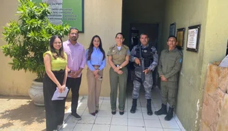 Inspeção no 20º Batalhão da Polícia Militar.