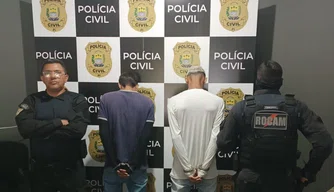 Prisões da dupla.