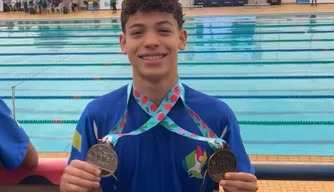 Atleta piauiense Arthur Nunes