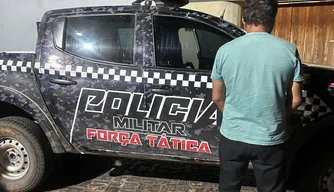 Homem é preso por diversos roubos em Paulistana