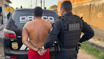 Suspeito preso por atuação em organização criminosa
