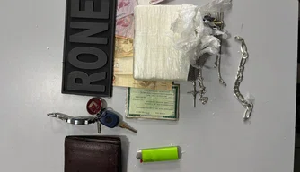 PM prende homem em posse de drogas[