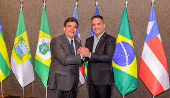 Governador do Piauí, Rafael Fonteles e Paulo Dantas, governador de Alagoas