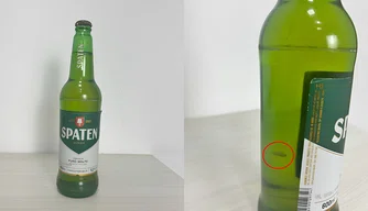 Cliente encontra lodo em garrafa lacrada da cerveja Spaten em Teresina