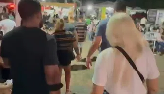 Homem é preso durante a Expoapi em Teresina
