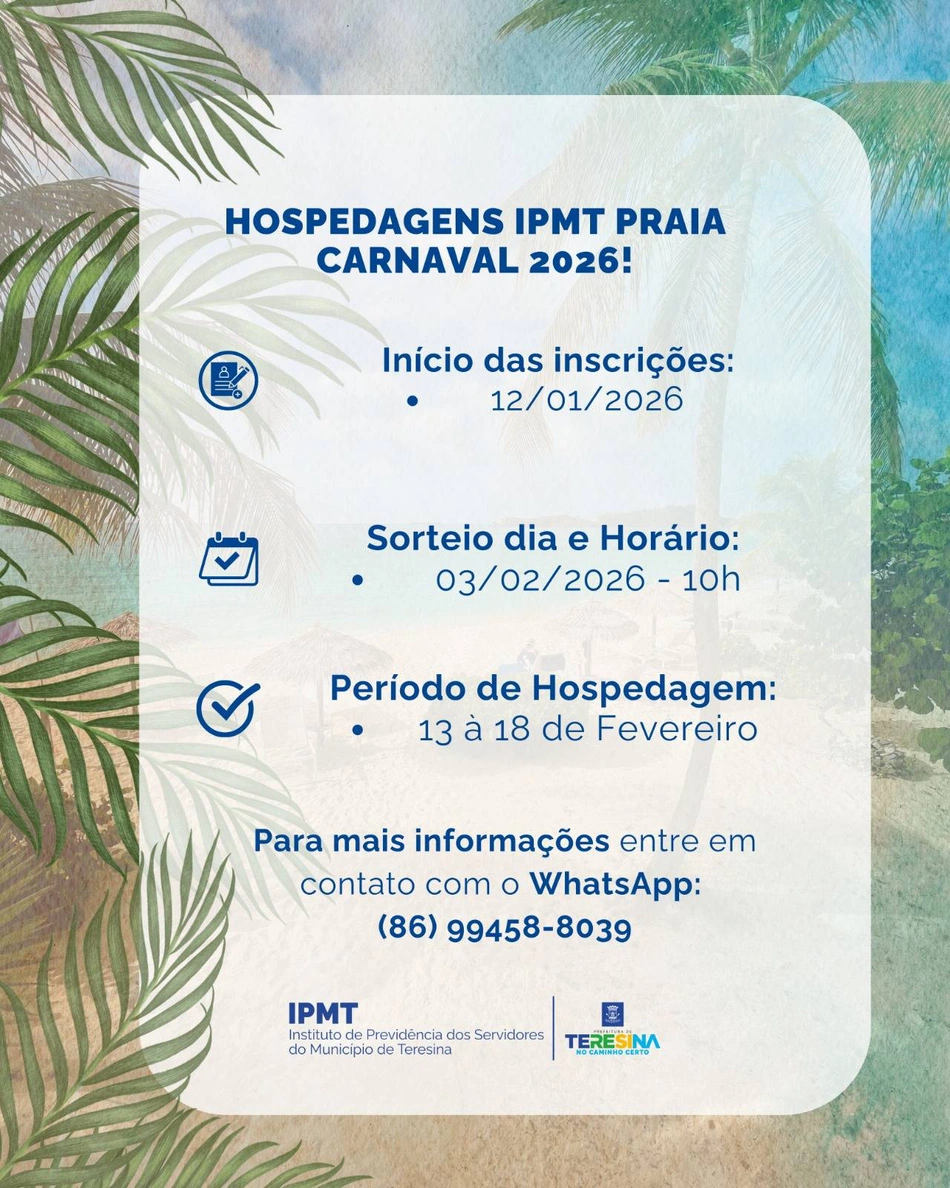 IPMT Praia Carnaval 2026