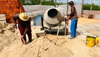 Obras do Centro de Referência em Autismo em Esperantina