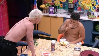 Juliano Floss e Pedro no BBB 26