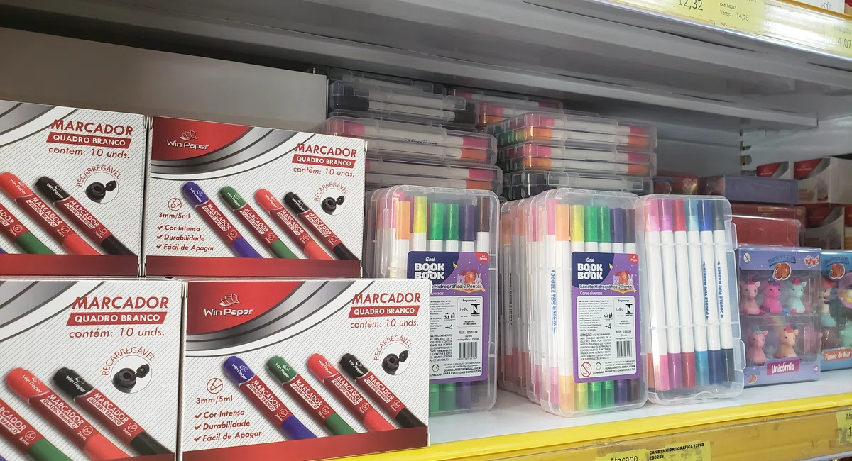 Artigos de papelaria