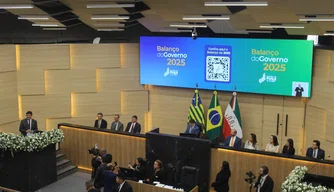 Sessão de abertura do ano legislativo na Alepi