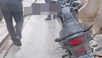 Acidente na ponte metálica em Timon