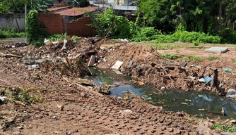 Morador denuncia acúmulo de lixo e água parada em terreno no bairro Real Copagri