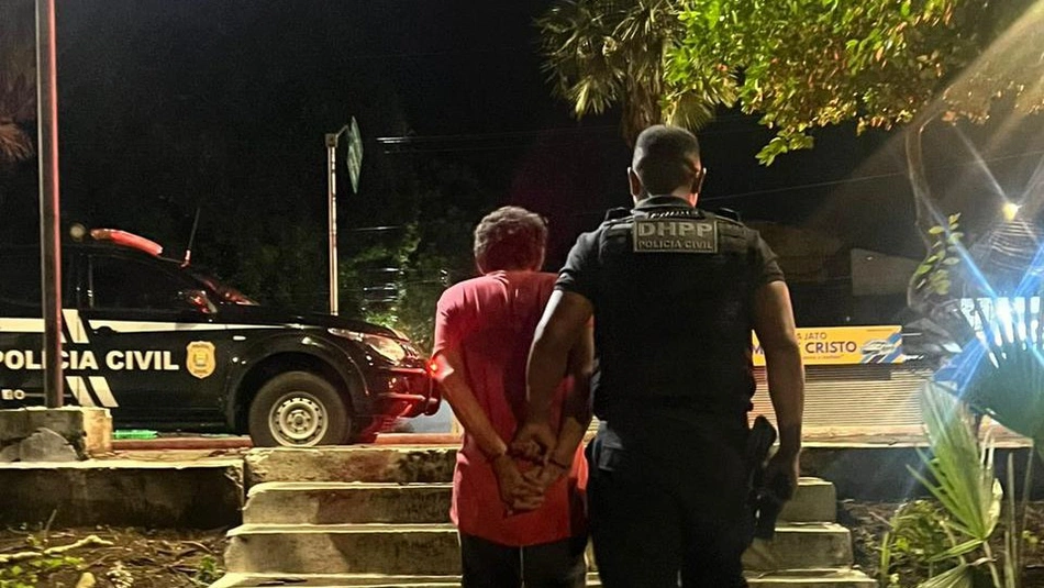 Prisão de condenado por roubo em 2018