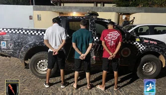 Três jovens são conduzidos pela PM com substâncias em festa de Carnaval