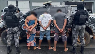 Polícia prende três suspeitos por tráfico e apreende drogas em São Raimundo Nonato