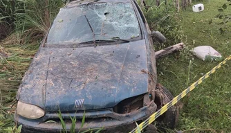 Acidente na PI-140, entre Floriano e Itaueira