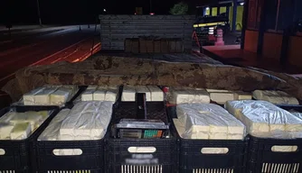 PRF apreende 3,5 toneladas de queijo irregular em Picos