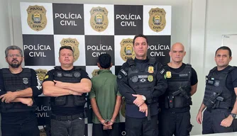 Operação prende suspeito de participar de assassinato em Teresina
