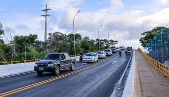 Entrega da obra de revitalização da Ponte do Mocambinho