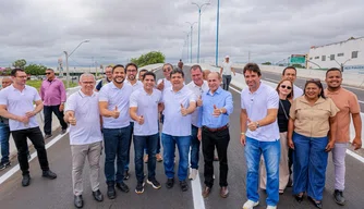 Governador Rafael Fonteles entrega reforma do viaduto da Miguel Rosa