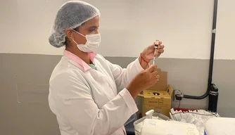 Campanha de Vacinação contra a gripe em Teresina