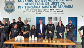 Secretaria de Justiça entrega 1ª fase da reforma da Penitenciária de Parnaíba