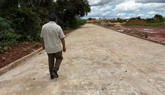 Prefeitura de Esperantina intensifica obras de pavimentação