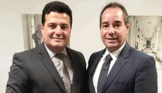 Gustavo Henrique e o Presidente Nacional deputado federal Luiz Tibé