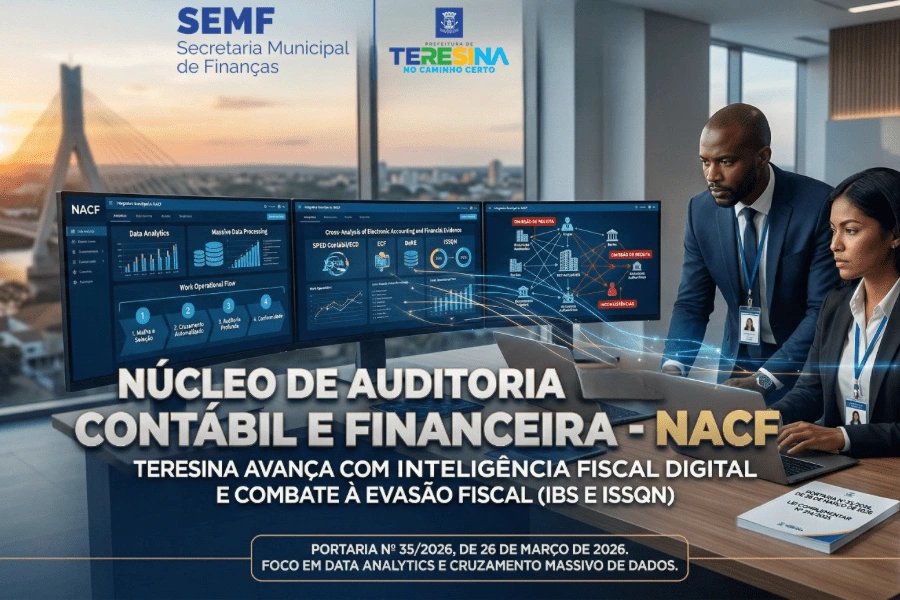Teresina cria estrutura pioneira de inteligência fiscal digital no Brasil