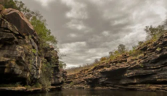Cânion do Rio Poti, na cidade de Castelo do Piauí