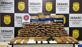 Droga apreendida durante operação no Maranhão